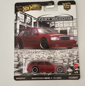 HOT WHEELS PREMIUM FAST WAGONS MERCEDES-BENZ E 36 AMG